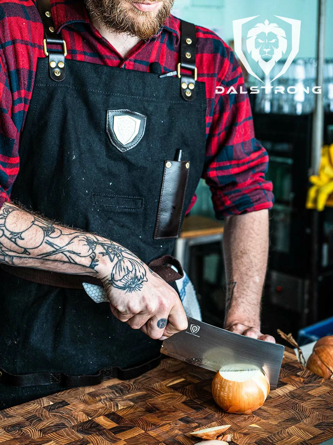 Cleaver Knife 7" | Frost Fire Series | NSF Certified | Dalstrong © - Image 7