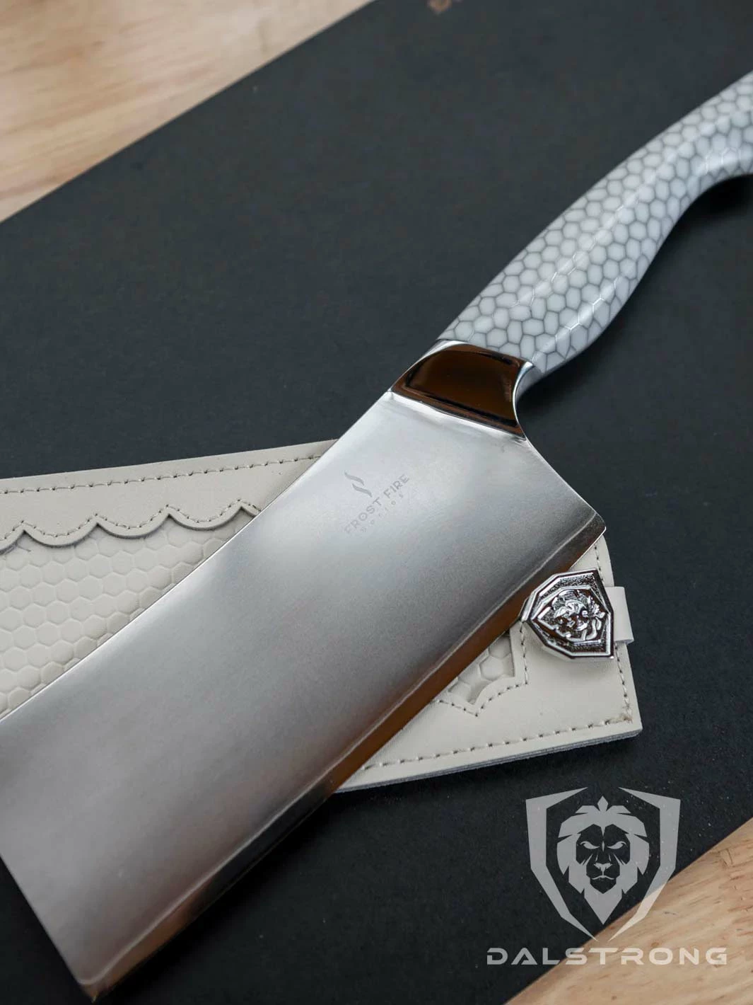 Cleaver Knife 7" | Frost Fire Series | NSF Certified | Dalstrong © - Image 8