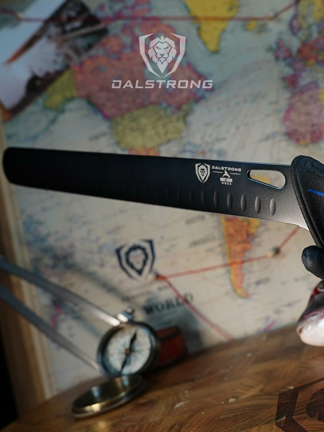 Slicing & Carving Knife 12" | Night Shark Series | NSF Certified | Dalstrong © - Image 8