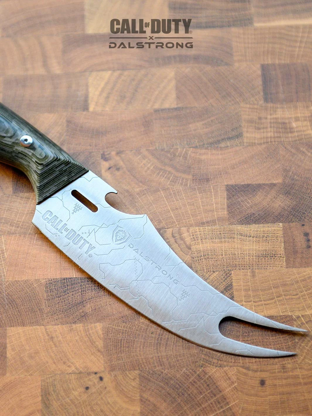 BBQ Pitmaster Knife 6.5" | Call Of Duty © Edition | Forked Tip & Bottle Opener | EXCLUSIVE COLLECTOR KNIFE | Dalstrong © - Image 6