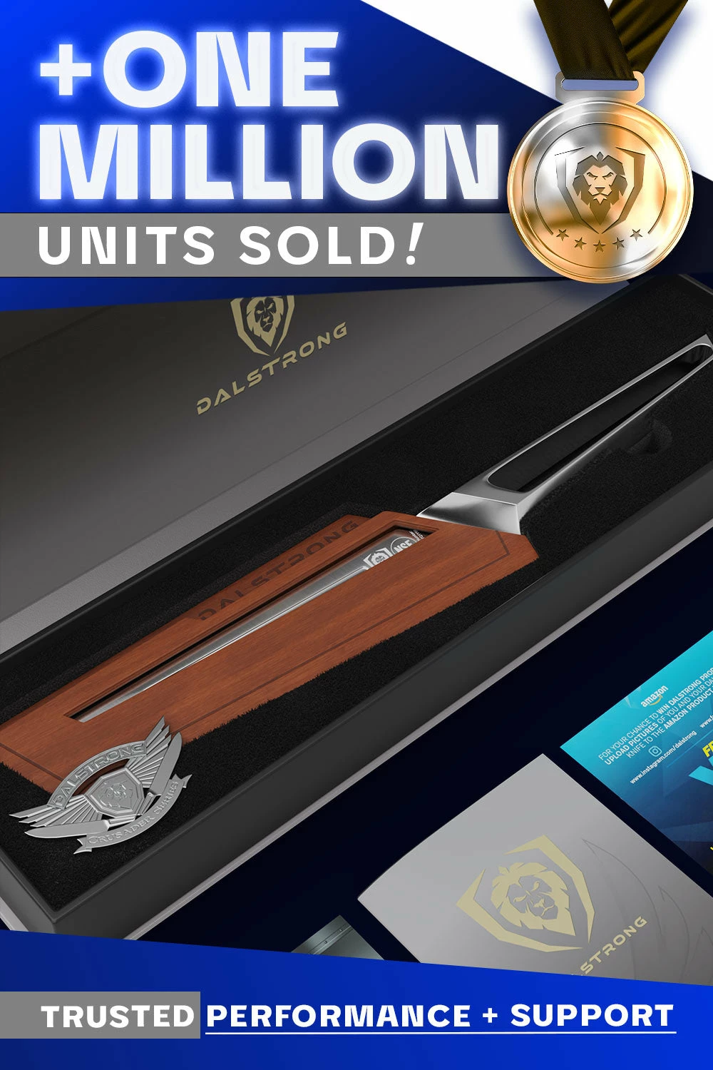 Fillet Knife 6.5" | Crusader Series | NSF Certified | Dalstrong © - Image 6