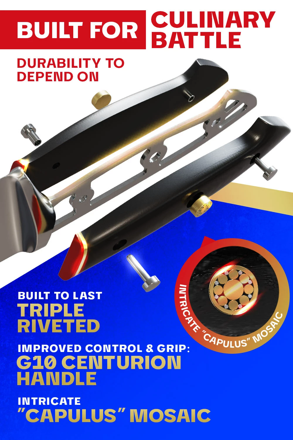 Fillet Knife 7" | Flexible | Centurion Series | Dalstrong © - Image 3