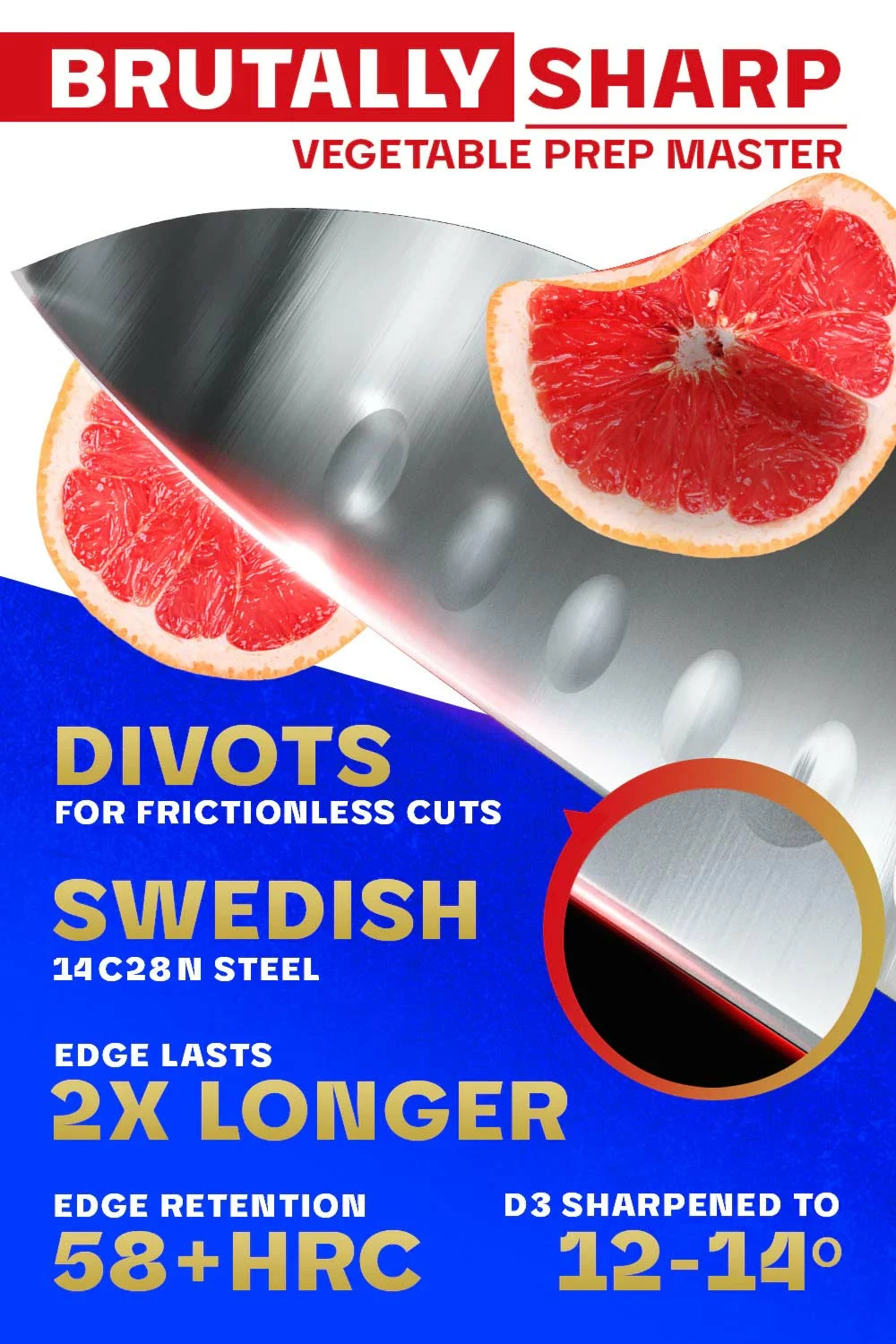 Santoku Knife 7" | Centurion Series | Dalstrong © - Image 2