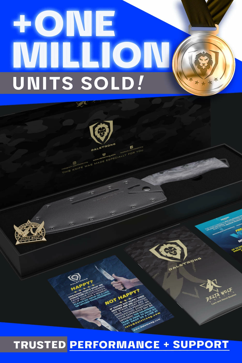 Santoku Knife 7" | Delta Wolf Series | Dalstrong © - Image 7