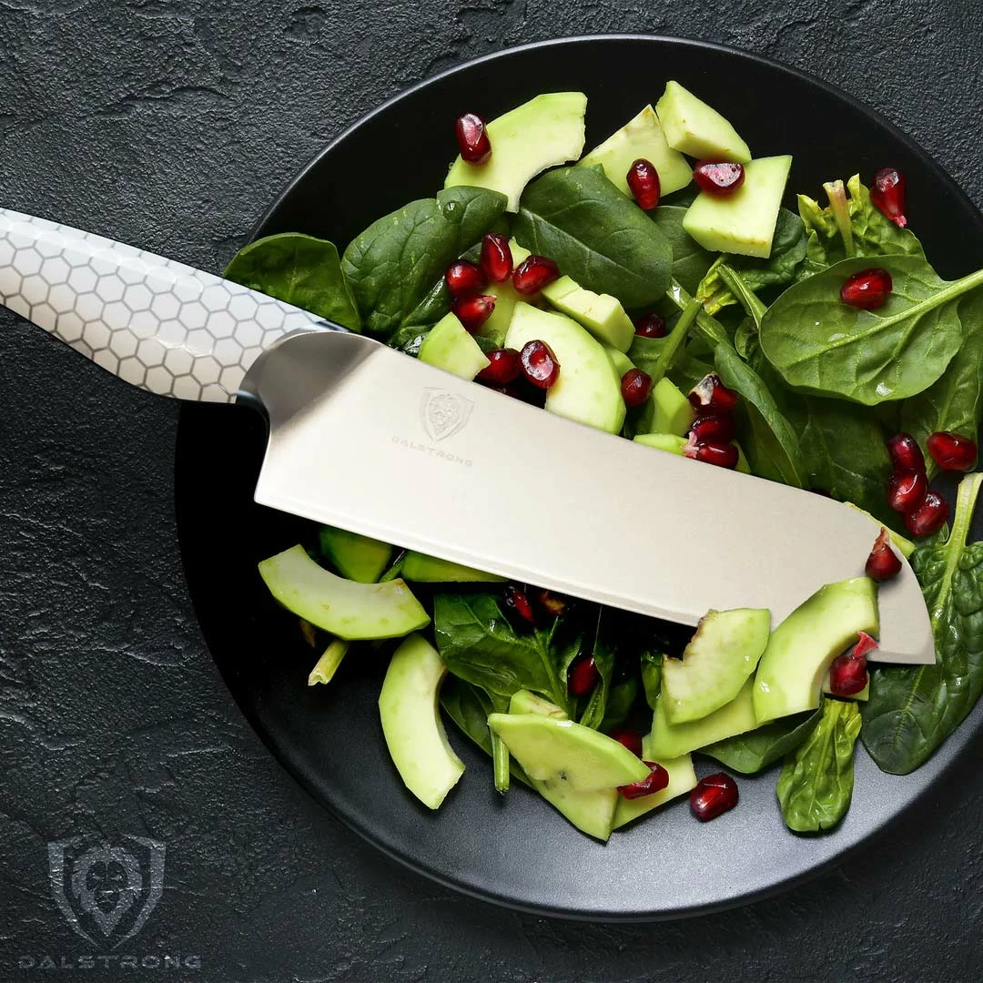 Santoku Knife 7" | Frost Fire Series | NSF Certified | Dalstrong © - Image 12