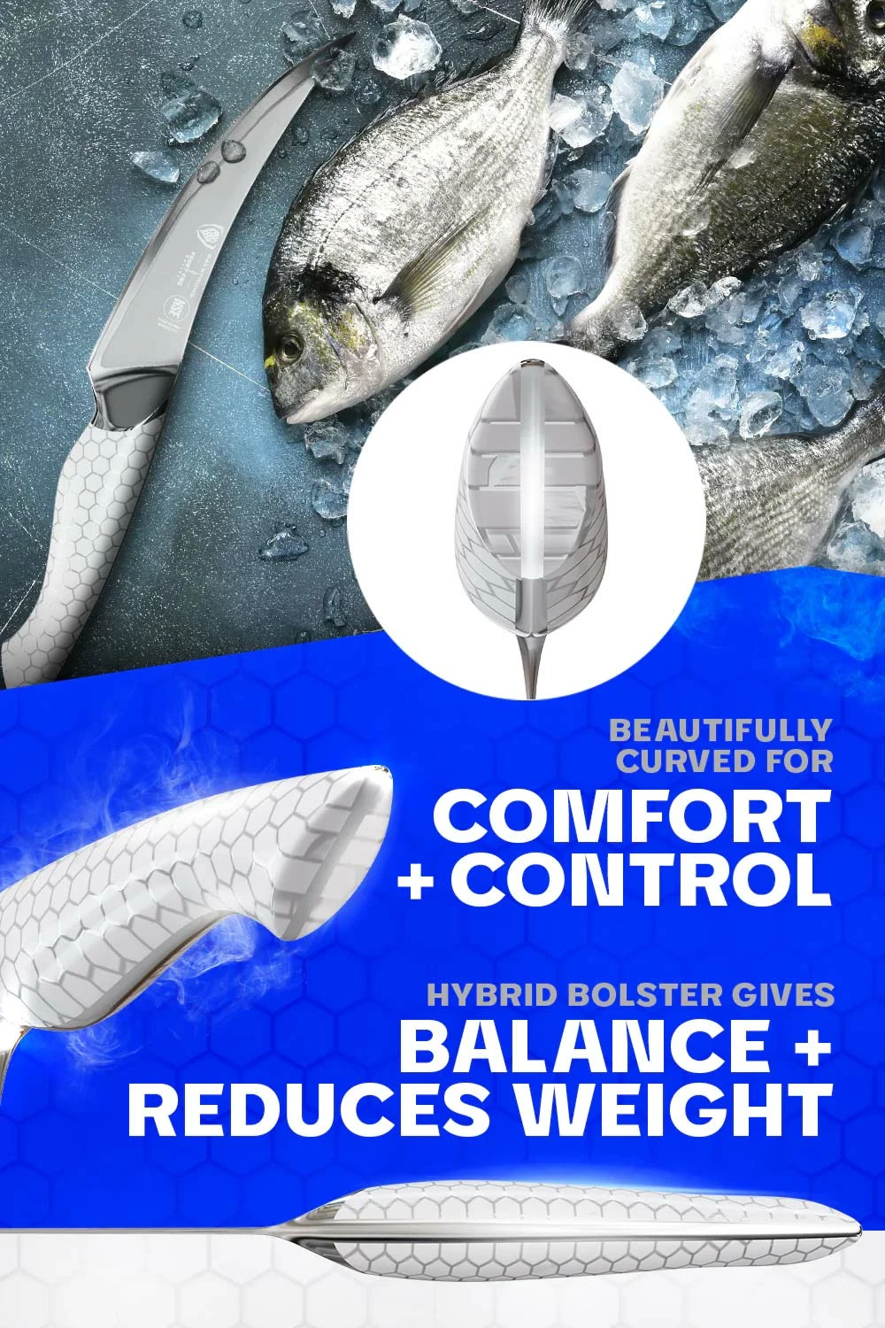 Fillet Knife 6" | Frost Fire Series | NSF Certified | Dalstrong © - Image 6