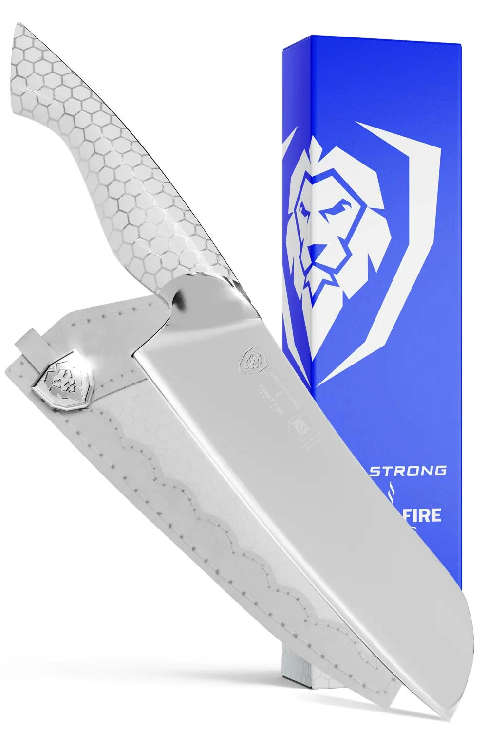 Santoku Knife 7" | Frost Fire Series | NSF Certified | Dalstrong ©