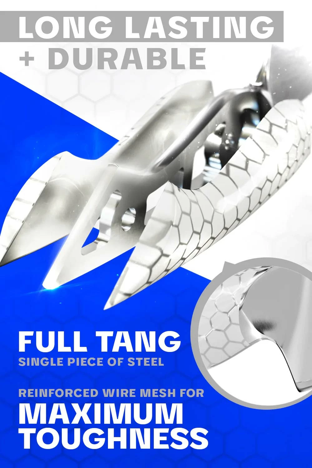 Santoku Knife 7" | Frost Fire Series | NSF Certified | Dalstrong © - Image 4