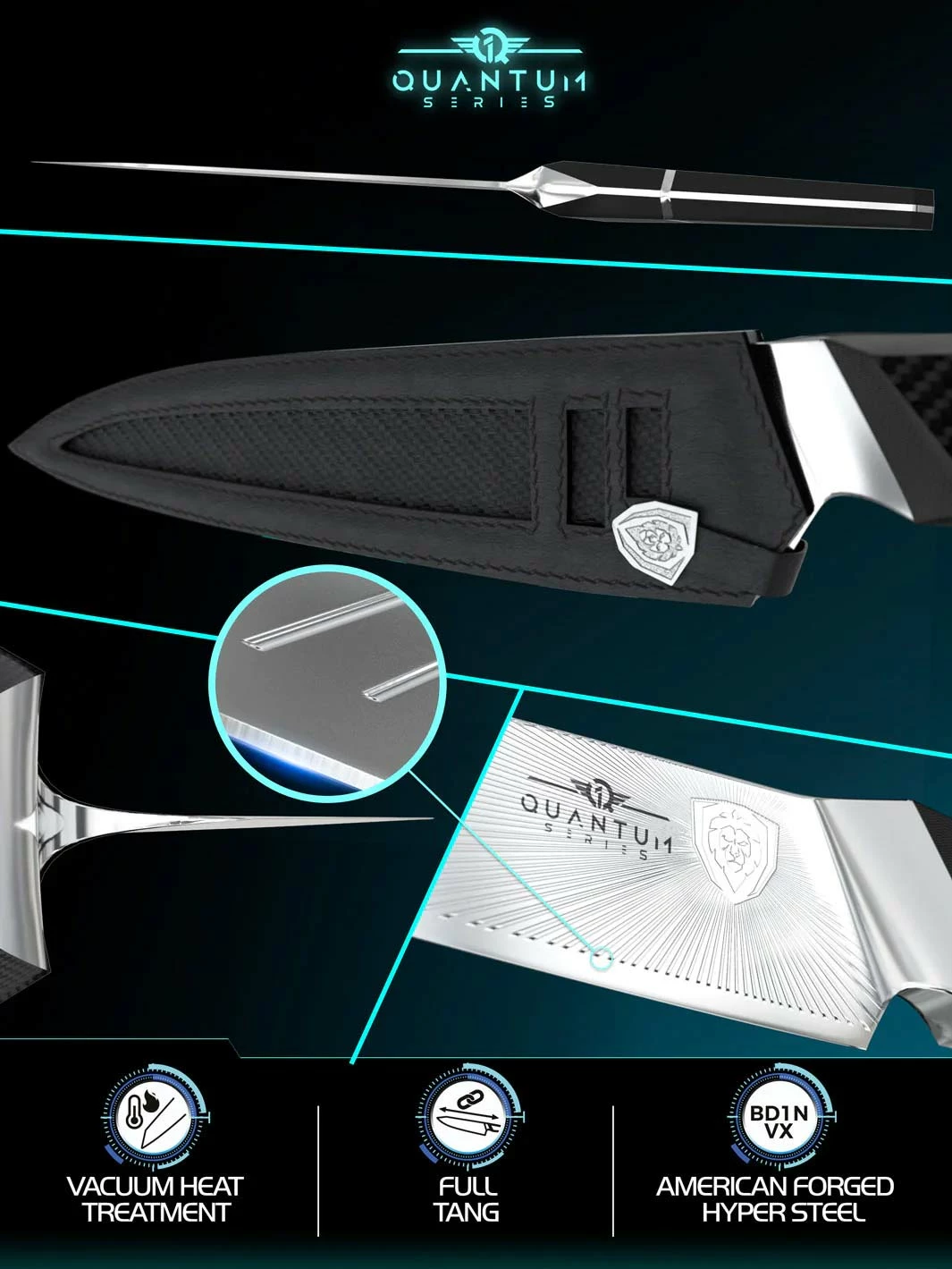 Utility Knife 6" | Quantum 1 Series | Dalstrong © - Image 4