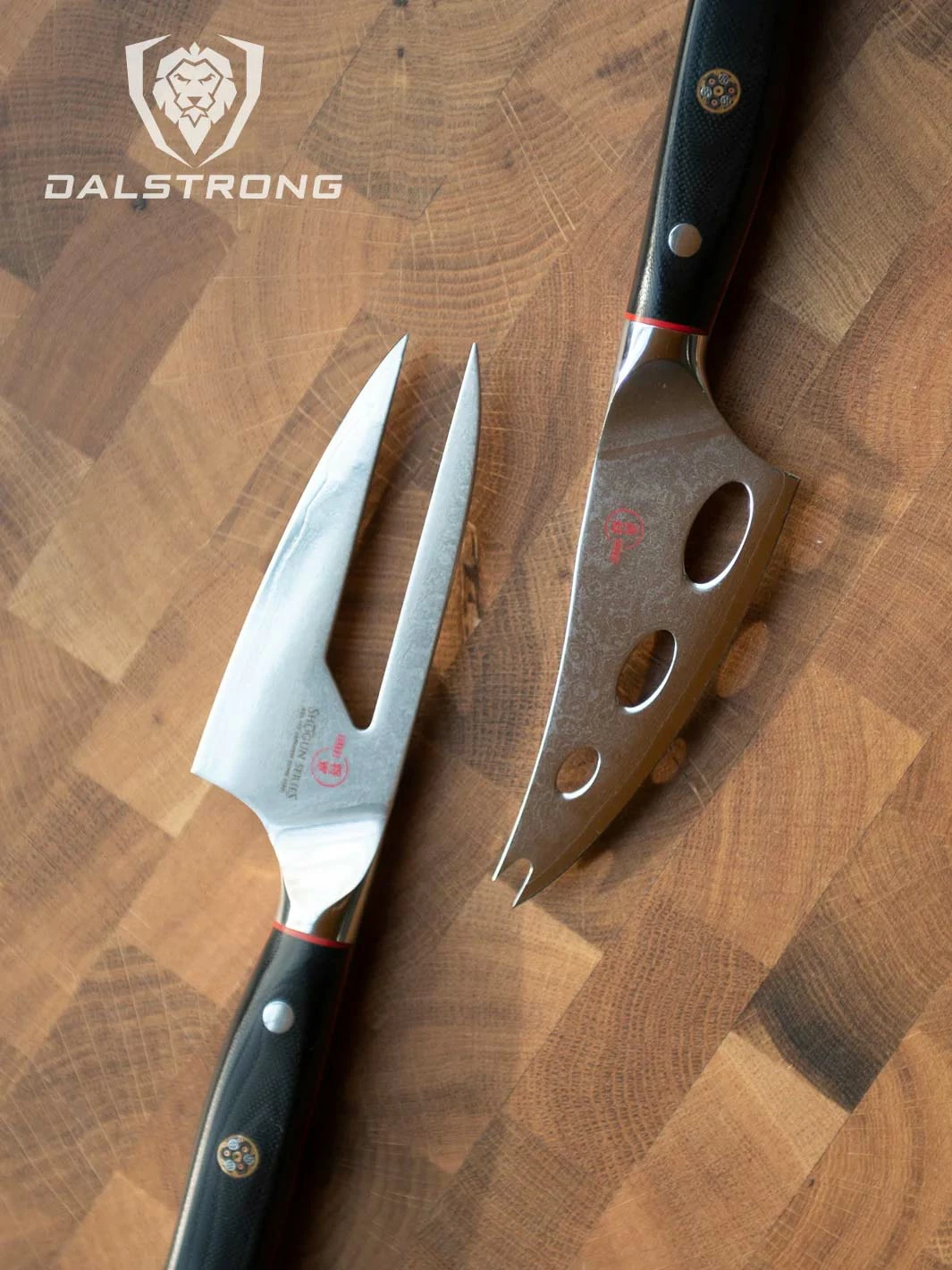 4-Piece Cheese Knife Set | Shogun Series ELITE | NSF Certified | Dalstrong © - Image 9