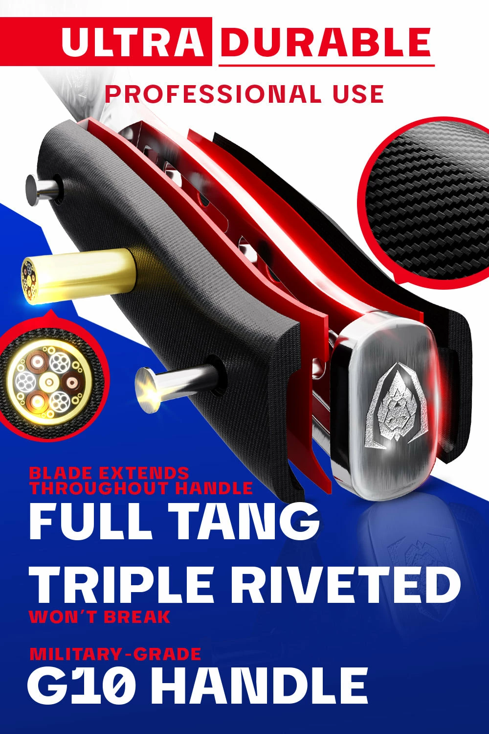 Santoku Knife 5" | Shogun Series ELITE | Dalstrong © - Image 4