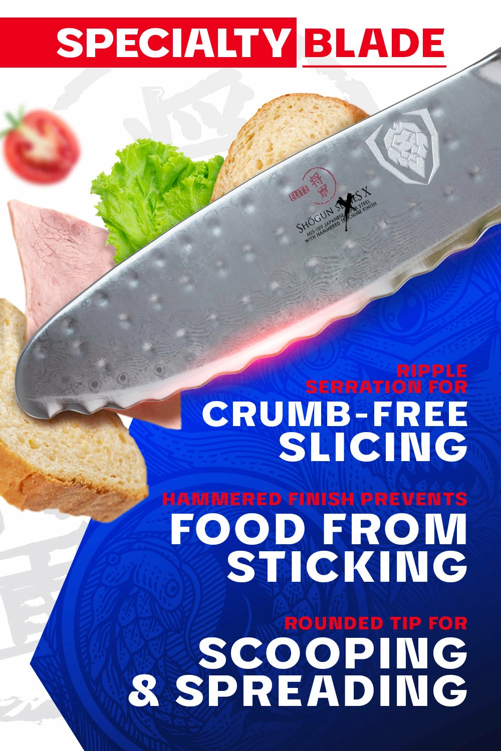 Ultimate Utility & Sandwich Knife 6" | Shogun Series X | Dalstrong © - Image 5