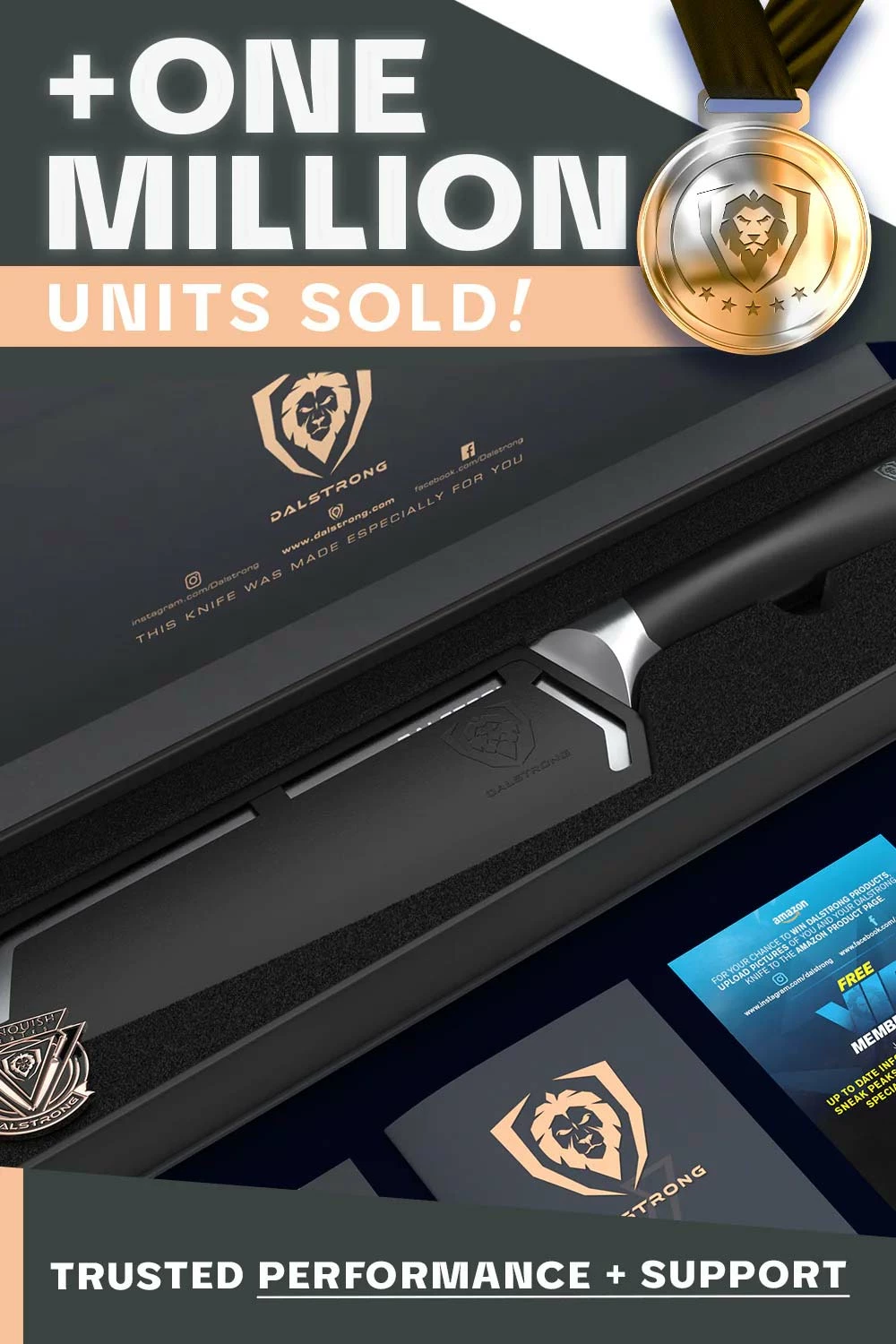 Santoku Knife 7" | Vanquish Series | NSF Certified | Dalstrong © - Image 6