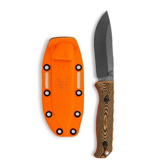 Benchmade Hunt 15002-1 Saddle Mountain 4.2" Skinner Richlite S90V Fixed Blade Knife - Image 9