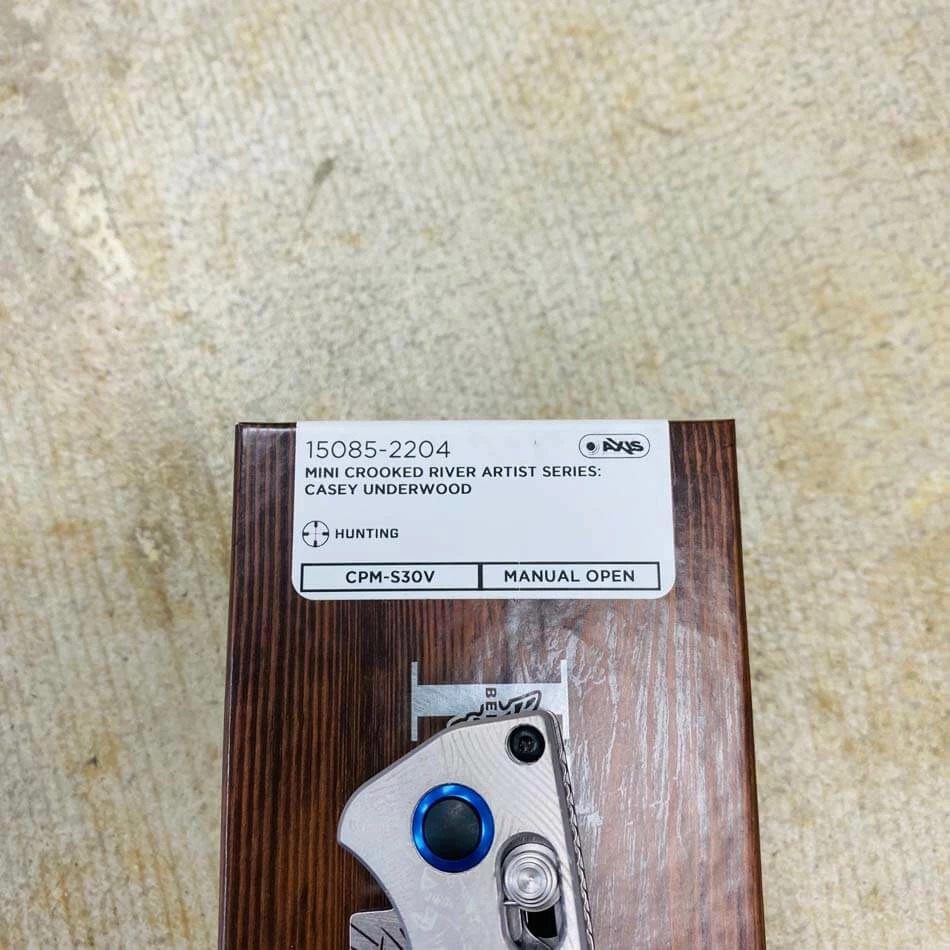 Benchmade 15085-2204 RINGNECK PHEASANT Mini Crooked River Folding Knife 3.4" Casey Underwood Artist Series LIMITED EDITION RINGNECK PHEASANT - Image 12