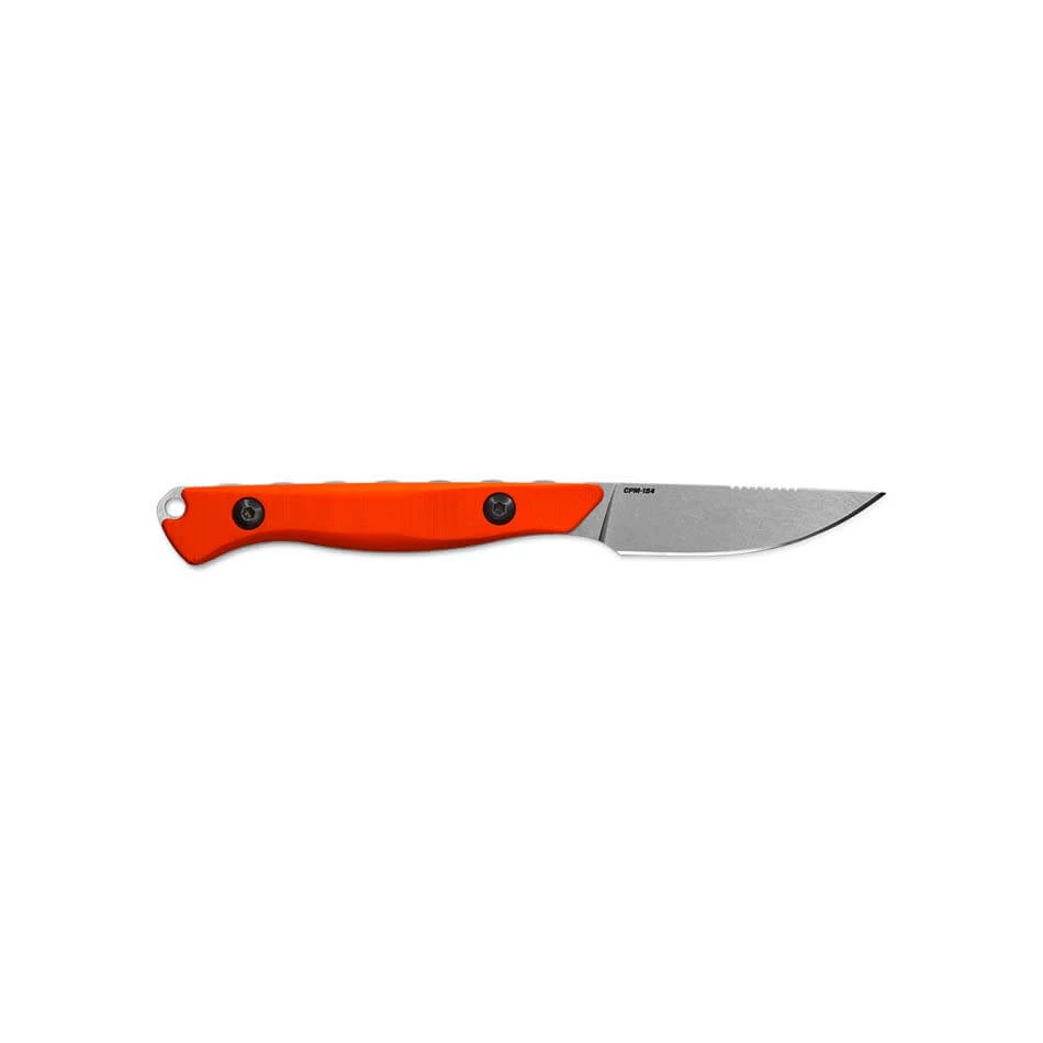 Benchmade 15700 Flyaway 2.7" CPM-154 Fixed Blade Small Game Knife Orange G10 Handle - Image 2