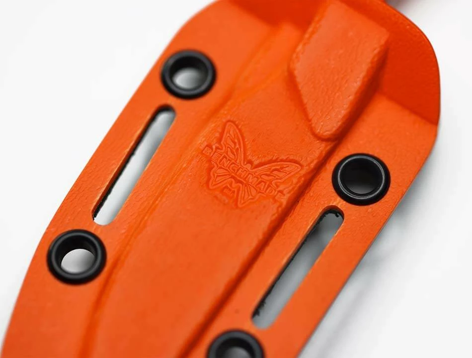 Benchmade 15700 Flyaway 2.7" CPM-154 Fixed Blade Small Game Knife Orange G10 Handle - Image 5