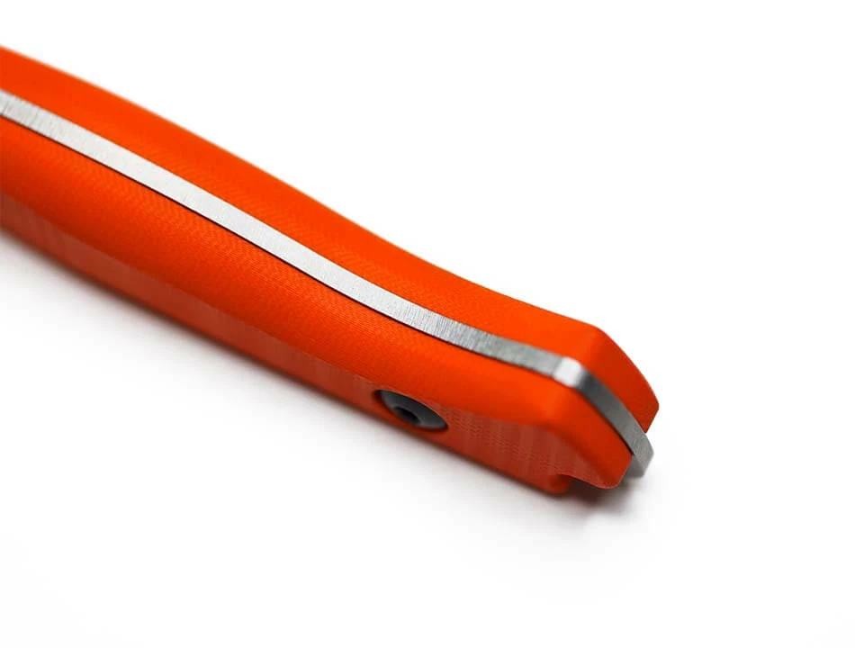 Benchmade 15700 Flyaway 2.7" CPM-154 Fixed Blade Small Game Knife Orange G10 Handle - Image 7