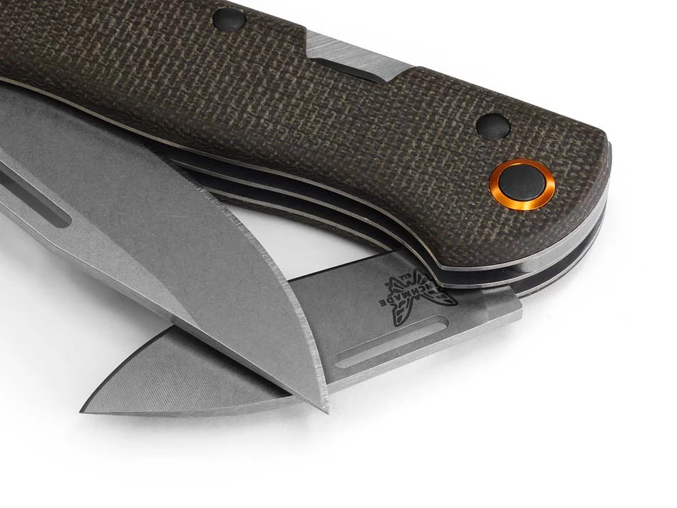 Benchmade 317-1 Weekender 2.97" Multi-Bladed Bottle Opener Pocket Knife Micarta - Image 11