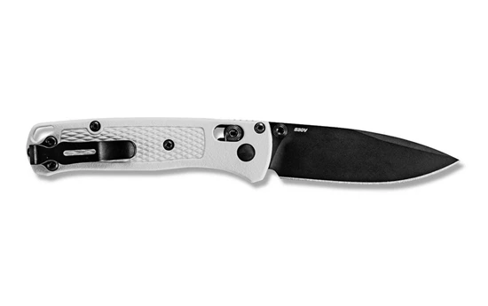 Benchmade 533BK-1 Mini Bugout AXIS Folding Knife 2.82" S30V Black Plain Blade Stormtrooper - Image 3