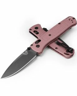 Benchmade 535BK-06 Bugout AXIS 3.24" Cobalt Black Blade Alpine Glow Handles Folding Knife