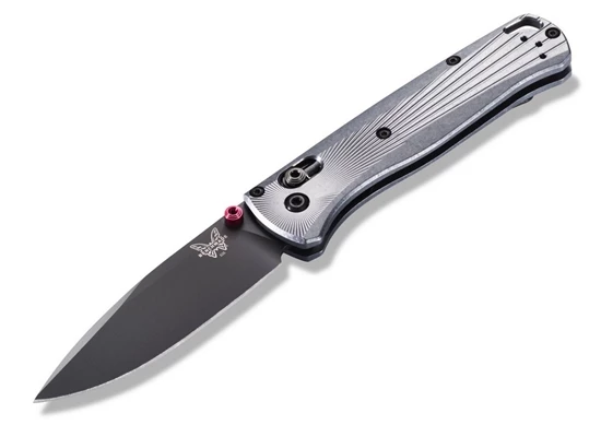 Benchmade 535BK-4 Bugout AXIS Folding Knife 3.24" M390 Milling Pattern Aircraft Aluminum Handles - Image 10