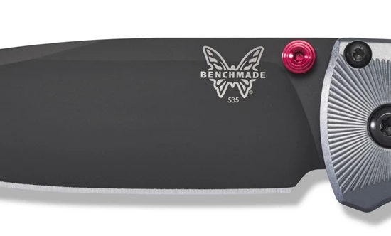Benchmade 535BK-4 Bugout AXIS Folding Knife 3.24" M390 Milling Pattern Aircraft Aluminum Handles - Image 11