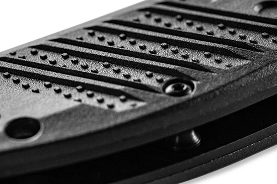 Benchmade 570SBK-1 Black Presidio II Folding Knife 3.72" Satin S30V Serrated Blade Black Molded CF-Elite Handle - Image 8