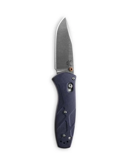 Benchmade 585-03 Mini-Barrage AXIS-Assisted 2.91" CPM-S30V Blade Blue Canyon Richlite Handle Knife - Image 2
