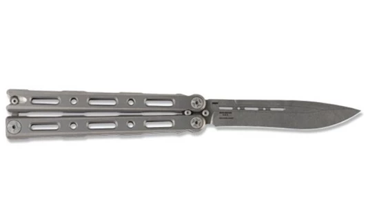 Benchmade 85 Billet TI Bali-Song 4.40โ CPM-S30V Stonewash Titanium Handle Knife - Image 4