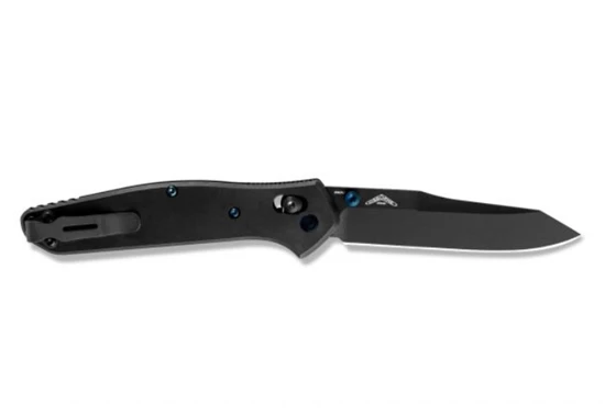 Benchmade 940BK-2003 Osborne 3.40" CPM-S90V Black DLC Plain Blade Black Titanium Handle Knife -Limited To 2000 - Image 4