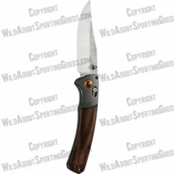 Benchmade 15080-2 Crooked River Folding 4.00" S30V Clip Point Blade, Dymondwood Handles With Aluminum Bolsters