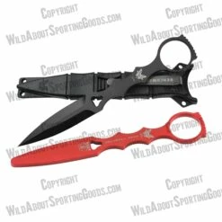 Benchmade 176BK-COMBO SOCP Dagger 3.22" Black Blade With Trainer, Black Sheath