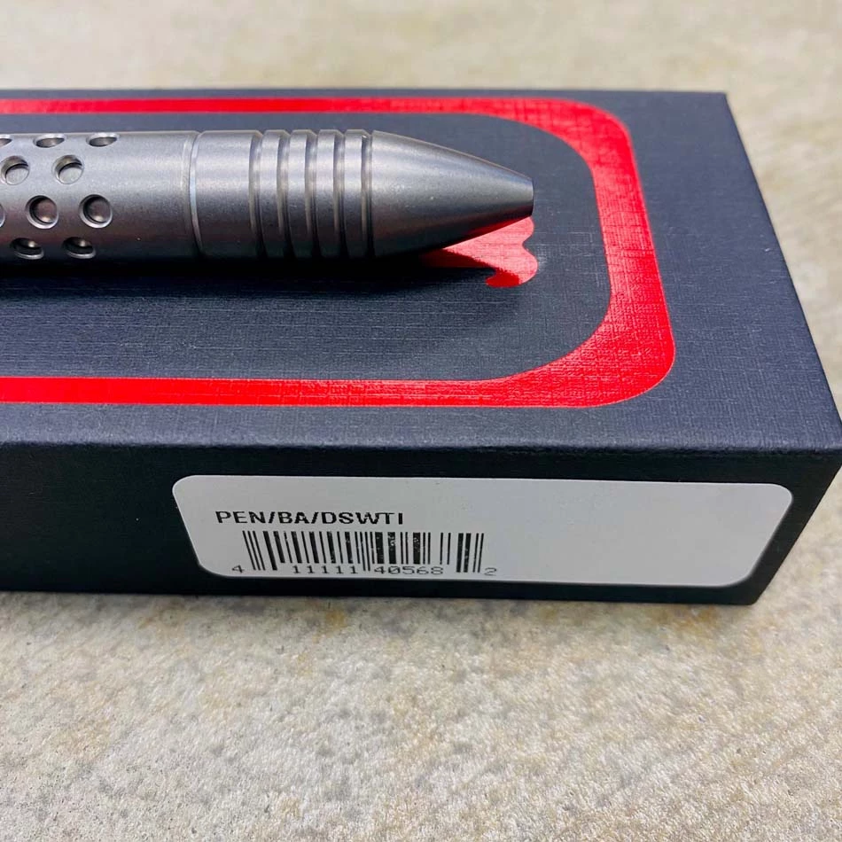 Chaves Pen Bolt Action 4.82" Dot Stone Washed Titanium - Image 3