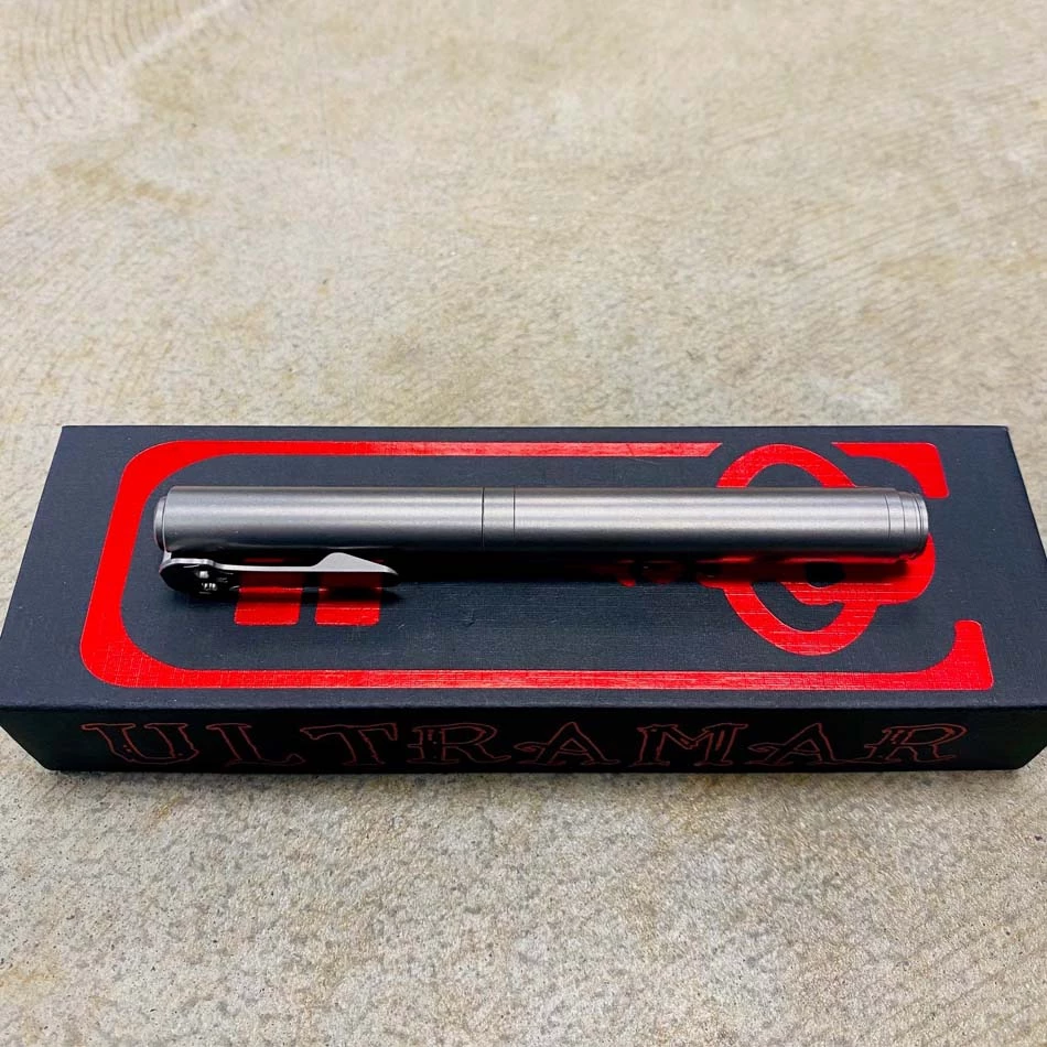 Chaves Pen Twist Cap 4.82" Stone Washed Titanium