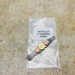 Hinderer Gear Clip Ti Working Finish