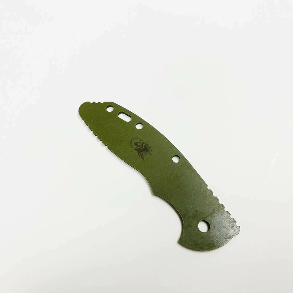 Hinderer XM-18 3.5" G10 OD Green Scale - Image 2
