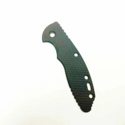 Rick Hinderer XM-18 3.5" SKINNY Scale Titanium Textured Battle Bronze