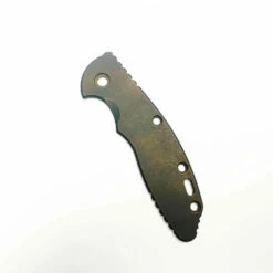 Rick Hinderer XM-18 3.5" SKINNY Scale Titanium Battle Bronze