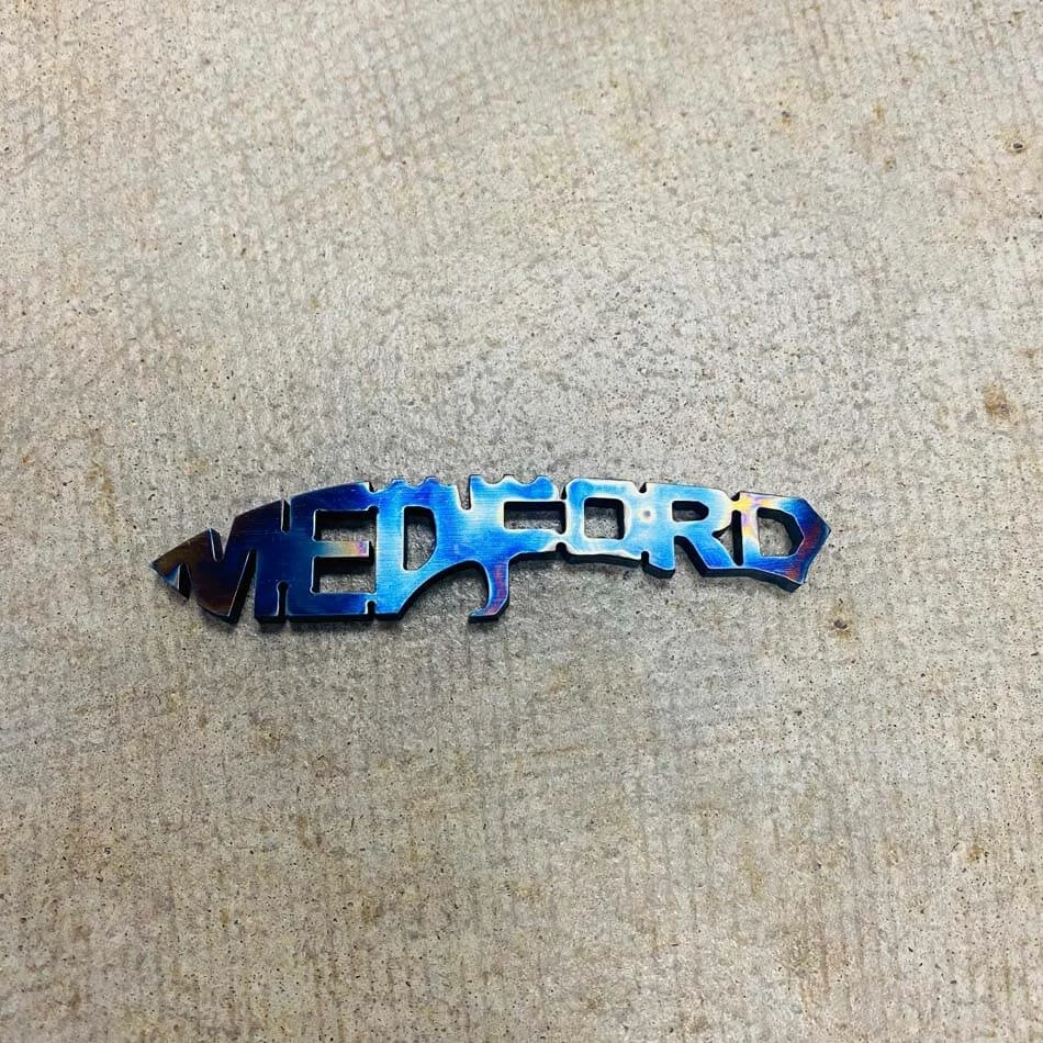 Medford Bottle Opener Faced And Flamed Both Sides - Image 2