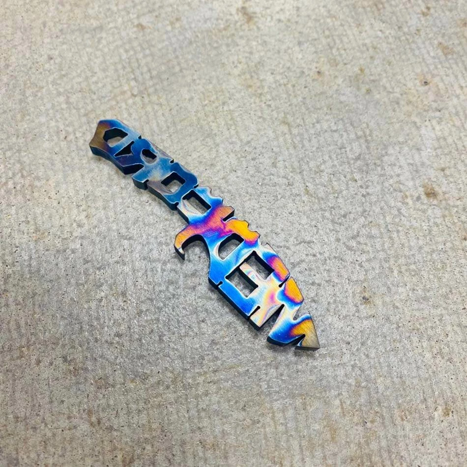 Medford Bottle Opener Faced And Flamed Both Sides - Image 3