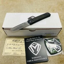 Medford Gentleman Jack GJ-1 Ti 3.1" Slip Joint PVD Abalone Knife 104-022