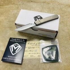 Medford Gentleman Jack GJ-1 Ti 3.1" Slip Joint Terminator Handle Knife