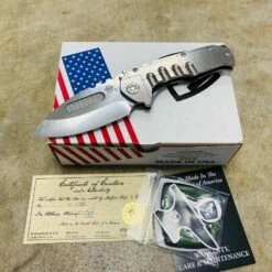Medford Praetorian T S35VN Tumbled Blade Aviation Rivets Handles Knife 103-145