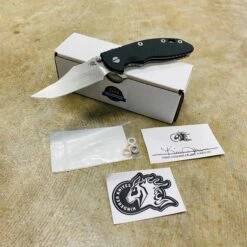 Rick Hinderer XM-18 3.5" Bowie Knife G10 Stone-Wash Finish